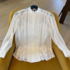 Cream Banana Republic Blouse and camisole -Small